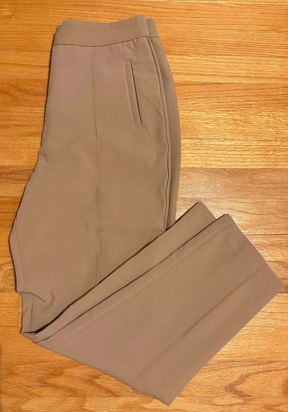 Women’s Tailored Taupe Dress Pants